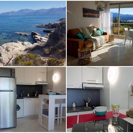 Saint-Florent, Agreable Studio Climatise, Vue Panoramique Sur Le Golfe מראה חיצוני תמונה